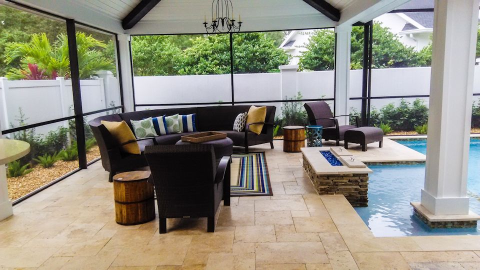 Integrated Pool and Outdoor Living | Ultra Custom Pool Designs